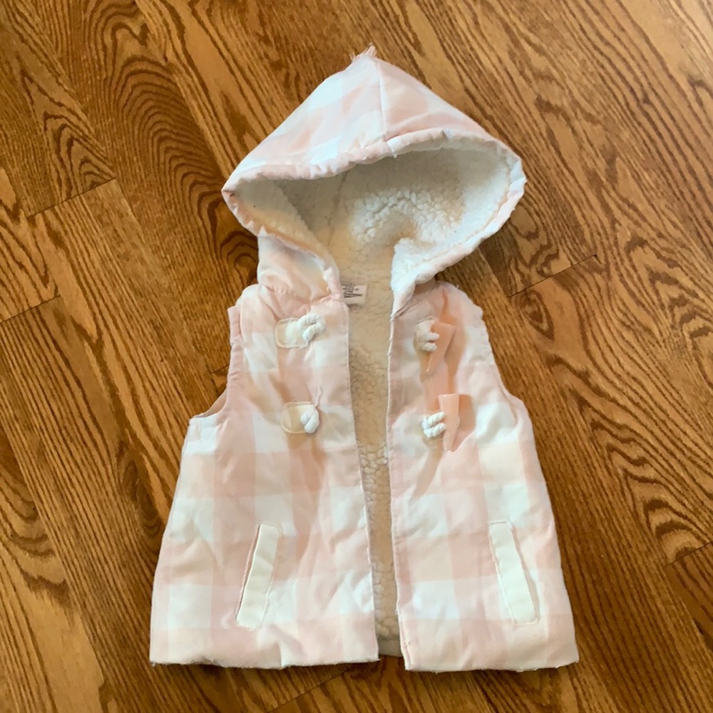 Artisan NY fleece lined hooded vest